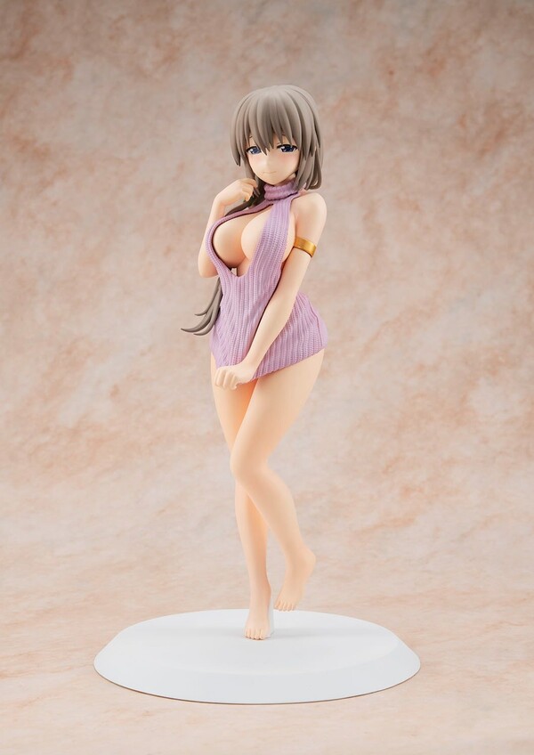 Uzaki Tsuki (Sugoi Knitwear), Uzaki-chan Wa Asobitai! ω, Kadokawa, Good Smile Company, PLUM, Pre-Painted, 1/7, 4935228557486