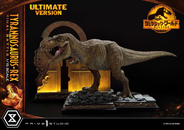 Tyrannosaurus Rex (Final Battle, Ultimate), Jurassic World: Dominion, Prime 1 Studio, Pre-Painted, 1/15, 4580708046891