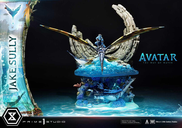 Ilu, Jake Sully, Kiri, Skimwing (Bonus), Avatar: The Way Of Water, Prime 1 Studio, Pre-Painted, 4580708046679