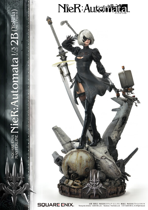 Pod 042, YoRHa No.2 Type B, NieR: Automata, Prime 1 Studio, Square Enix, Pre-Painted, 1/3, 4988601372312