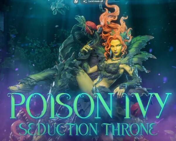 Poison Ivy (Seduction Throne), Batman, Prime 1 Studio, Pre-Painted, 1/4