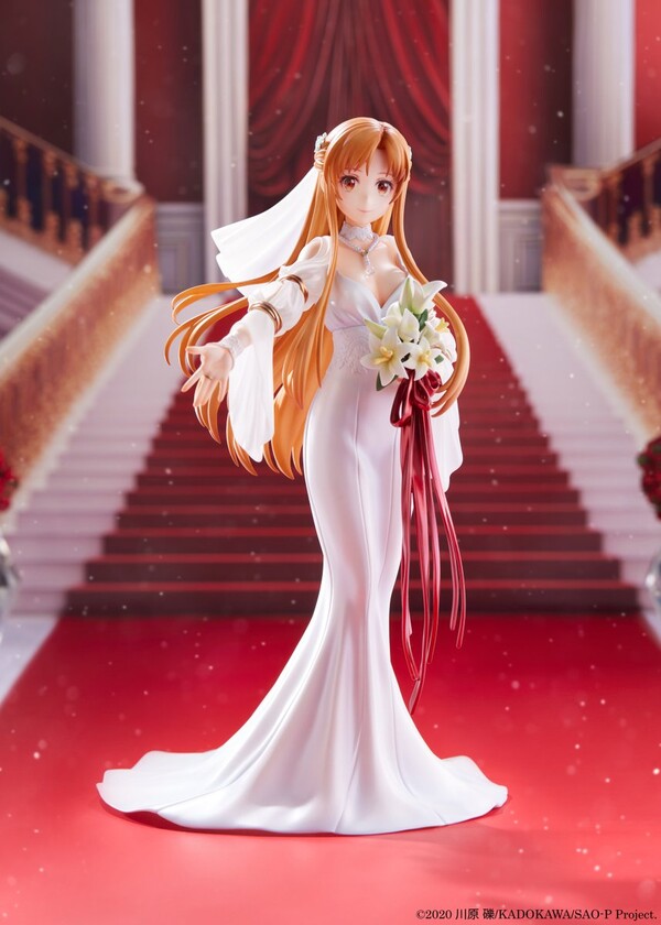 Asuna (Wedding), Sword Art Online, Parco Oneslash, Pre-Painted, 1/7
