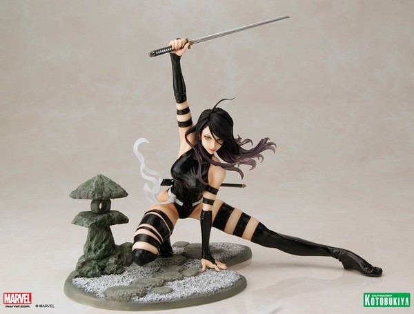 Psylocke (X-Force Ninja Outfit), X-Men, Kotobukiya, Pre-Painted, 1/7, 4934054092444