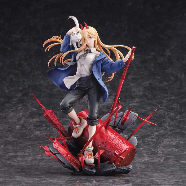 Nyaako, Power, Chainsaw Man, SEGA, Pre-Painted, 1/7, 4580779527718