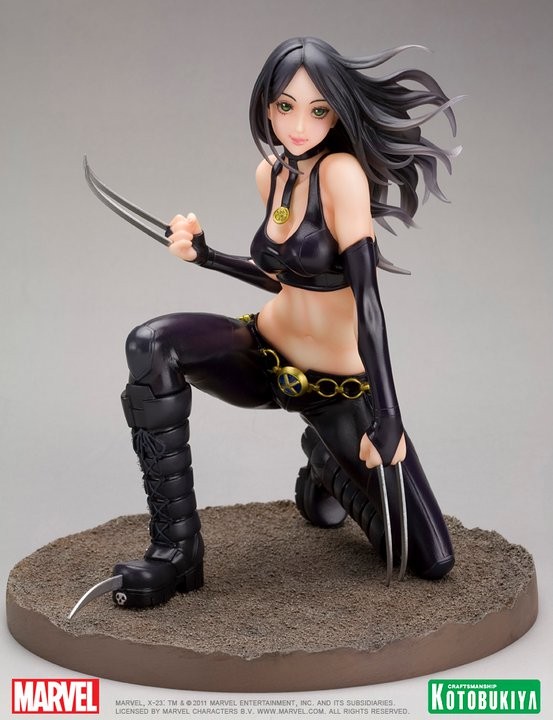 X-23, X-Men, Kotobukiya, Pre-Painted, 1/7, 4934054091294