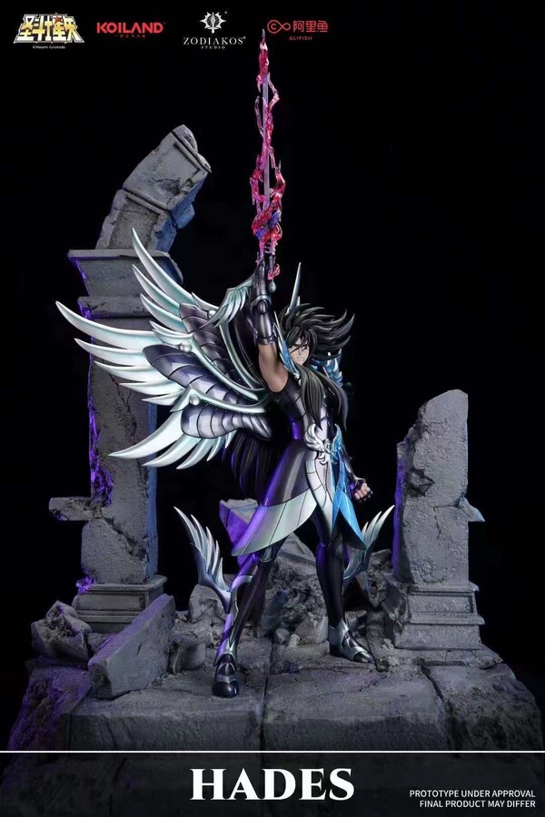 Hades (Exalted +), Saint Seiya, Zodiakos Studio, Pre-Painted, 1/6