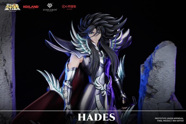 Hades (Exalted), Saint Seiya, Zodiakos Studio, Pre-Painted, 1/6