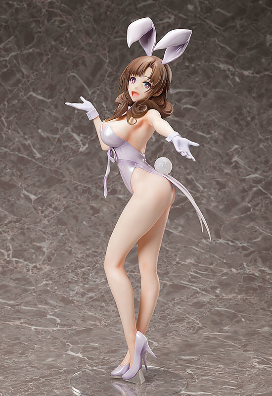 Oosuki Mamako (Bare Leg Bunny), Tsuujou Kougeki Ga Zentai Kougeki De Ni-kai Kougeki No Okaasan Wa Suki Desu Ka?, FREEing, Pre-Painted, 1/4, 4570001511523