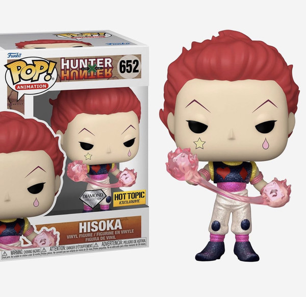 Hisoka Morow (Diamond Collection), Hunter × Hunter, Funko Toys, Hot Topic, Pre-Painted