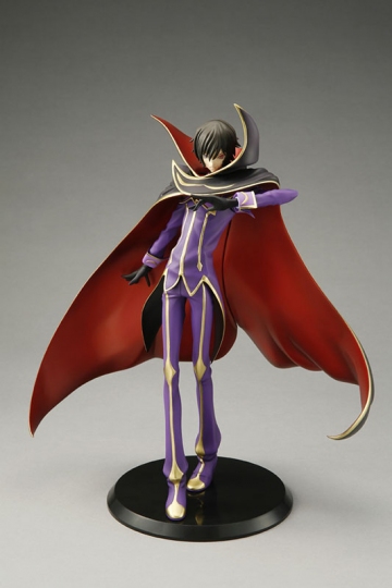 Lelouch Lamperouge (Zero), Code Geass - Hangyaku No Lelouch, MegaHouse, Pre-Painted, 1/8