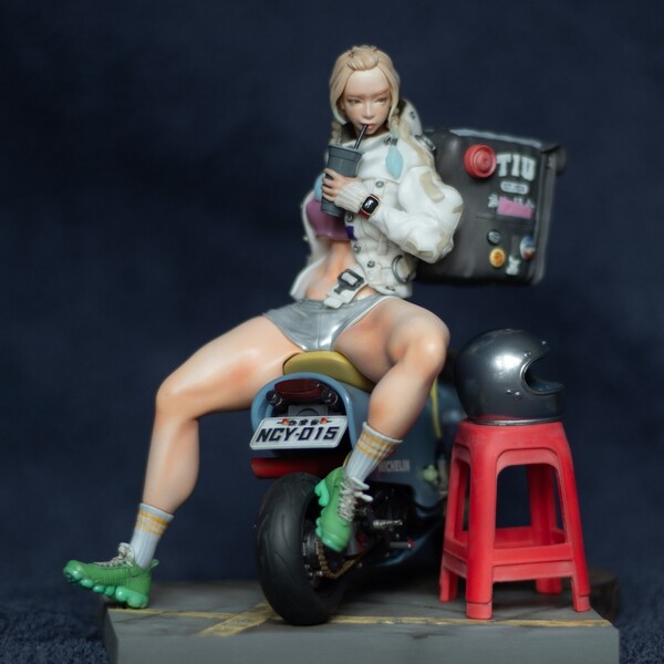 Delivery Girl, Original, Futene-tai, Garage Kit, 1/12