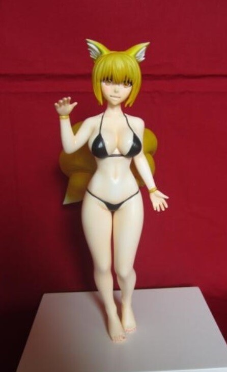 Yakumo Ran (Swimsuit), Touhou Project, Akicyon, Garage Kit, 1/8