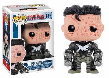 Crossbones (#139 (unmasked)), Captain America: Civil War, Funko, Pre-Painted