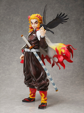 Kasugai Crows, Rengoku Kyoujurou (Rengoku Kyoujurou), Kimetsu No Yaiba, Aniplex, Pre-Painted, 1/4