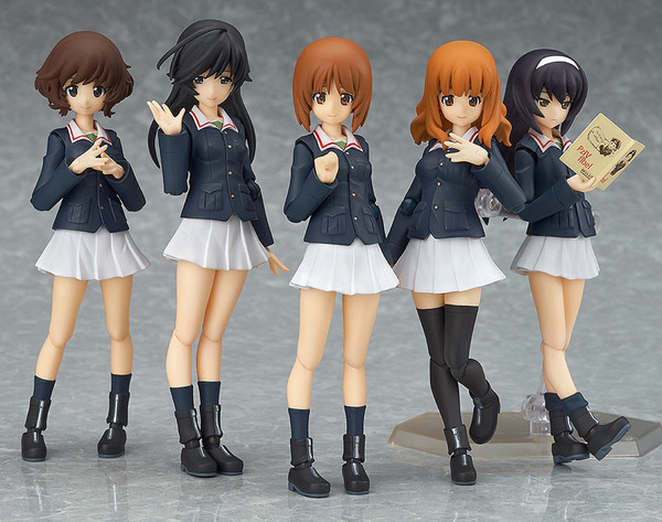 Akiyama Yukari, Isuzu Hana, Nishizumi Miho, Reizei Mako, Takebe Saori, Girls Und Panzer, Max Factory, Action/Dolls