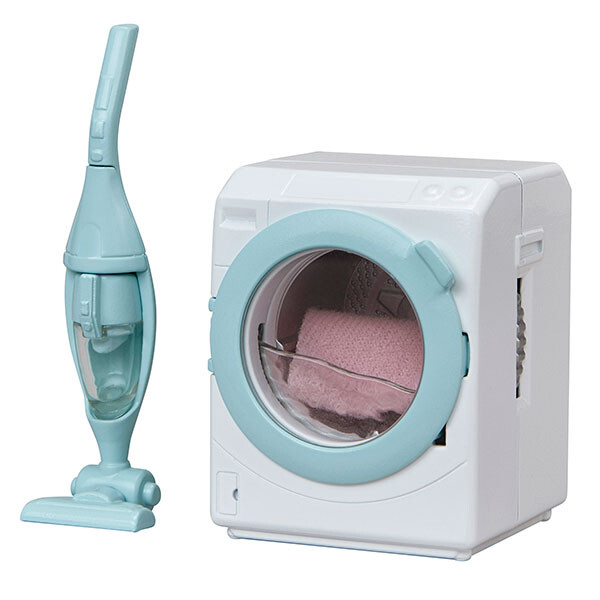 Washing Machine, Vacuum Cleaner, Sylvanian Families, Epoch, Accessories, 4905040296702