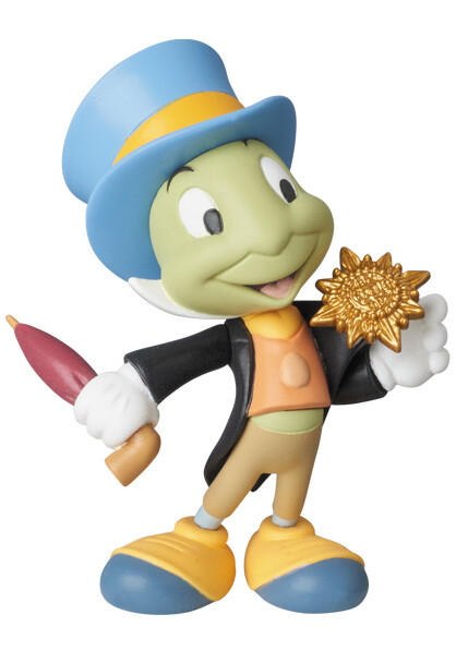 Jiminy Cricket, Pinocchio, Medicom Toy, Pre-Painted