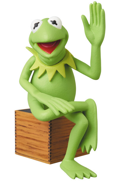Kermit The Frog, The Muppets, Medicom Toy, Pre-Painted