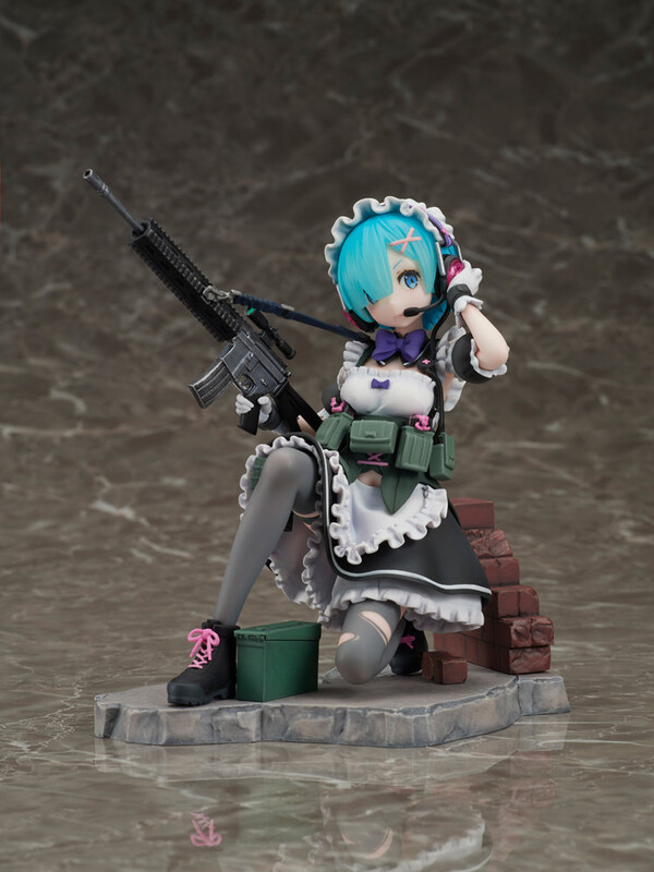 Rem (Military), Re:Zero Kara Hajimeru Isekai Seikatsu, FuRyu, Pre-Painted, 1/7, 4580736409200