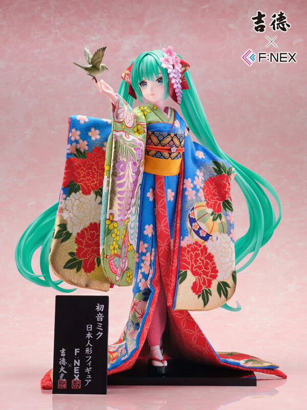 Hatsune Miku (Nihon Ningyou), Vocaloid, FuRyu, Yoshitoku, Pre-Painted, 1/4, 4580736409460