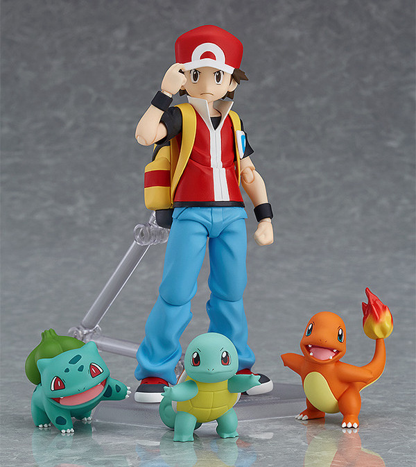 Fushigidane, Hitokage, Pikachu, Red, Zenigame, Pocket Monsters, Good Smile Company, Max Factory, Action/Dolls, 4580416903677