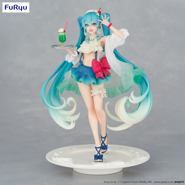 Hatsune Miku (Melon Soda Float), Piapro Characters, FuRyu, Pre-Painted