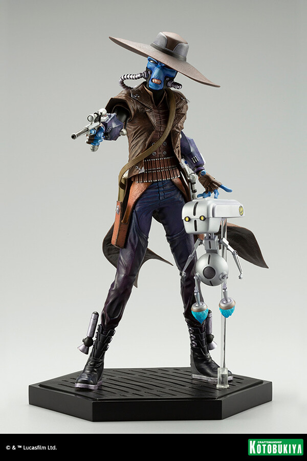 Cad Bane, Todo 360, Star Wars: The Clone Wars, Kotobukiya, Pre-Painted, 1/7