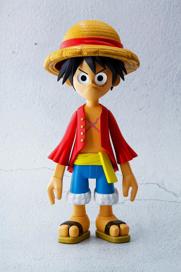 Monkey D. Luffy, One Piece, Action Toys, Pre-Painted