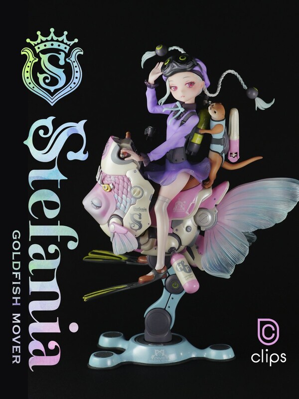 Goldfish Mover Stefania, Original, Clips, Garage Kit