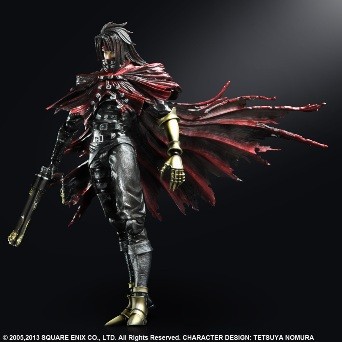 Vincent Valentine (Metallic Color), Final Fantasy VII: Advent Children, Square Enix, Action/Dolls