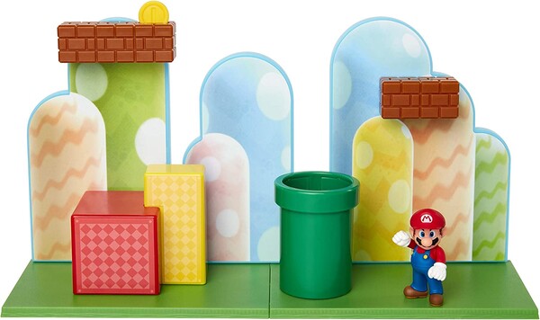 Acorn Plains Playset, Super Mario Brothers, Jakks Pacific, Accessories