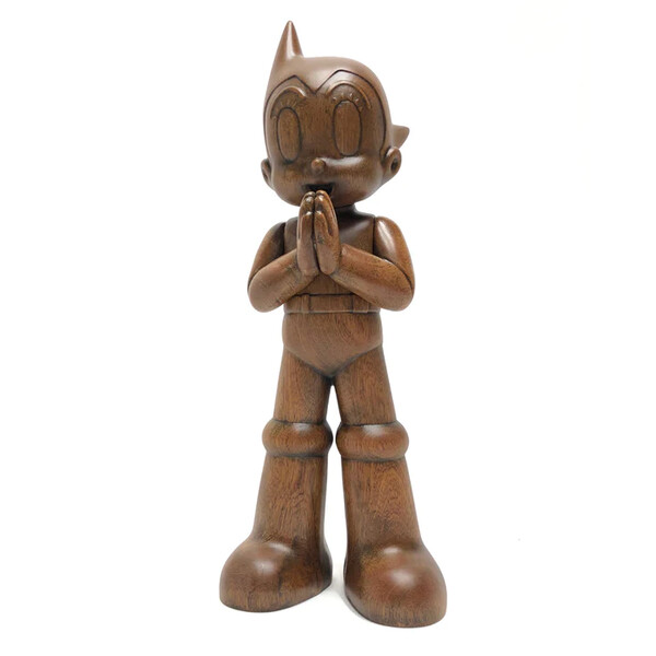 Atom (Wooden, Greeting), Tetsuwan Atom, Toy Qube, Pre-Painted
