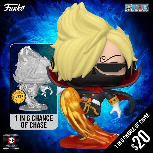 Sanji (Soba Mask), One Piece, Funko Toys, Pre-Painted