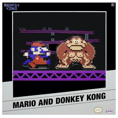 Mario (8-Bit), Donkey Kong, Jakks Pacific, Trading
