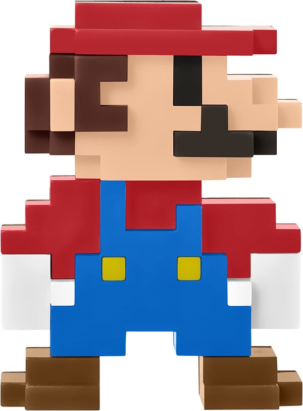 Mario (8-Bit, Modern), Super Mario Brothers, Jakks Pacific, Trading