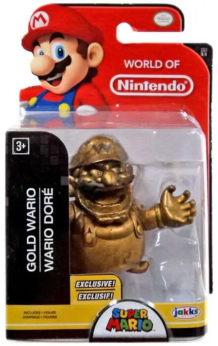 Wario (Gold), Super Mario Brothers, Jakks Pacific, Trading