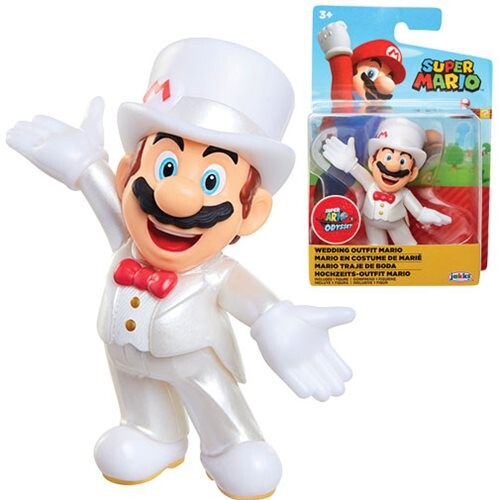 Mario (Wedding Outfit), Super Mario Odyssey, Jakks Pacific, Trading