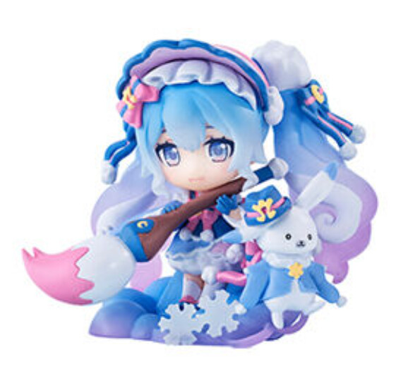 Hatsune Miku, Rabbit Yukine (Snow Miku 2023, A), Piapro Characters, Bandai, Trading