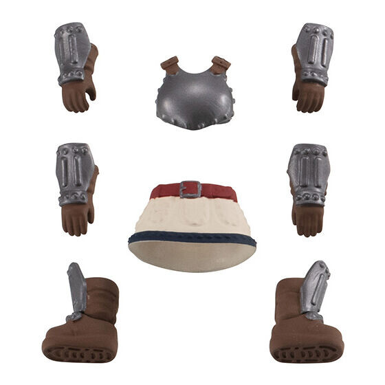 Iron Armor, Gashapon Quest, Bandai, Accessories, 4549660588672