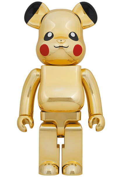 Pikachu (Gold Chrome), Pocket Monsters, Medicom Toy, Action/Dolls