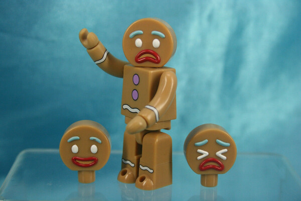 Gingerbread Man (A Set), Shrek, Medicom Toy, Action/Dolls