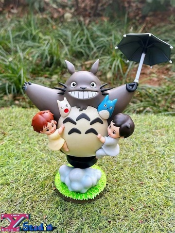 Mei Kusakabe, Satsuki Kusakabe, Totoro Chibi, Totoro Chuu, Totoro O (My Neighbor Totoro), My Neighbor Totoro, Individual Sculptor, Pre-Painted