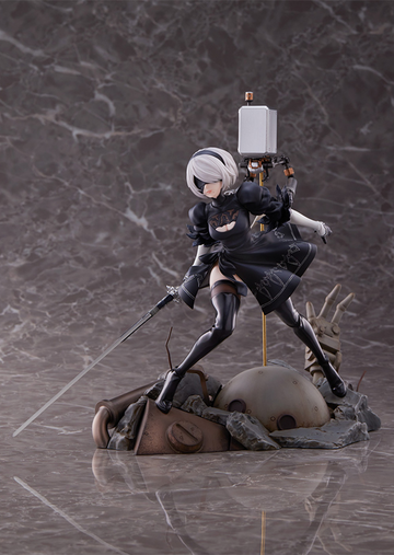 YoRHa No.2 Type B (2B), NieR:Automata Ver1.1a, Aniplex, Pre-Painted, 1/7