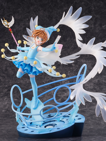 Kinomoto Sakura (Kinomoto Sakura-Battle Costume Water -), Cardcaptor Sakura: Clear Card-hen, EStream, Pre-Painted, 1/7