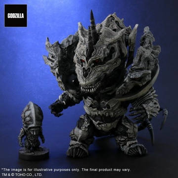 Monster X, Xilien (Monster X Limited Edition), Godzilla: Final Wars, Plex, Pre-Painted