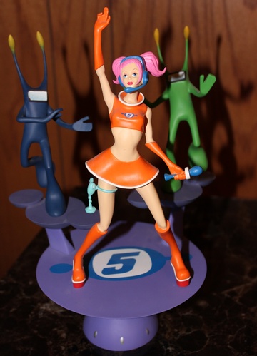 Moro-Seijin, Ulala (Space Channel 5 Resin Statue Featuring Ulala and the Morolians), Space Channel 5, Palisades, Pre-Painted