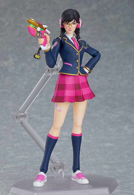 D.Va (Academy Skin), Overwatch, Good Smile Company, Max Factory, Action/Dolls, 4580590121980