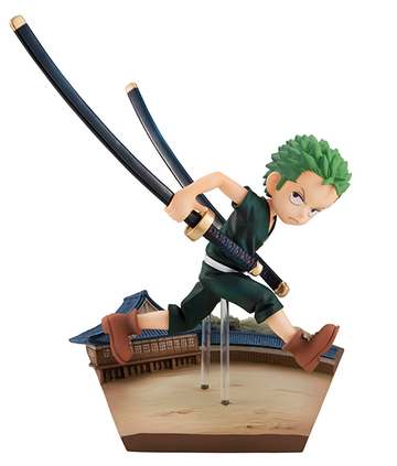 Zoro Roronoa (Roronoa Zoro RUN!RUN!RUN!), One Piece, MegaHouse, Pre-Painted