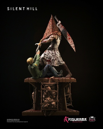 James Sunderland, Pyramid Head (Red Pyramid Thing VS James Sunderland), Silent Hill 2, Figurama Collectors, Pre-Painted, 1/4