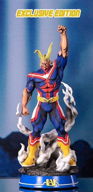 All Might (Exclusive Edition), Boku No Hero Academia, First 4 Figures, Pre-Painted, 1/8